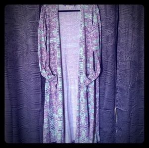 Lularoe XL Sarah duster lightweight sweater feel